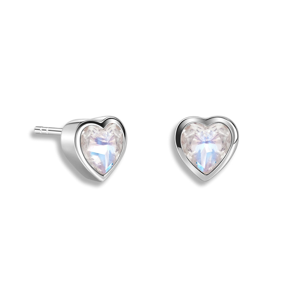 Love Moonstone Earrings