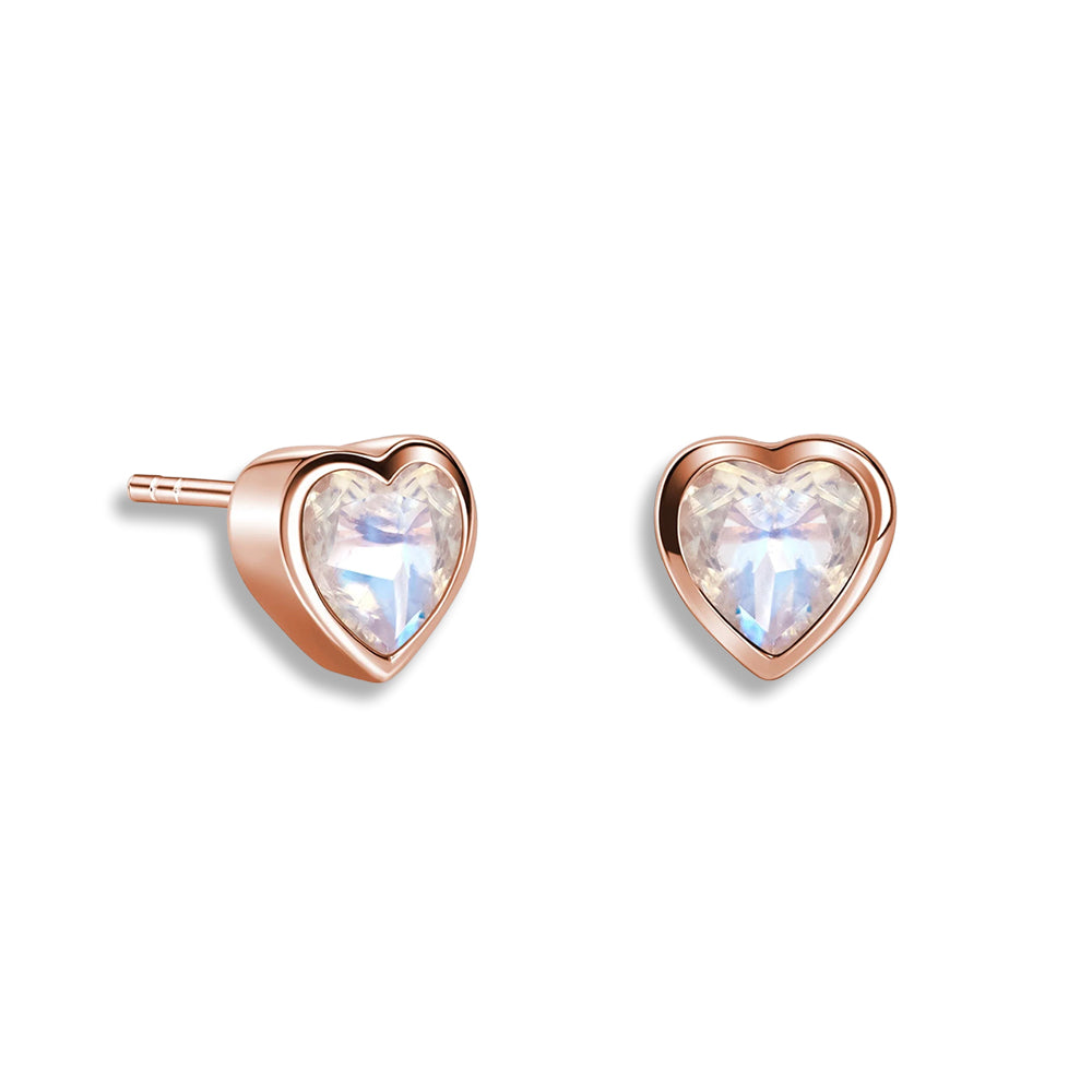 Love Moonstone Earrings
