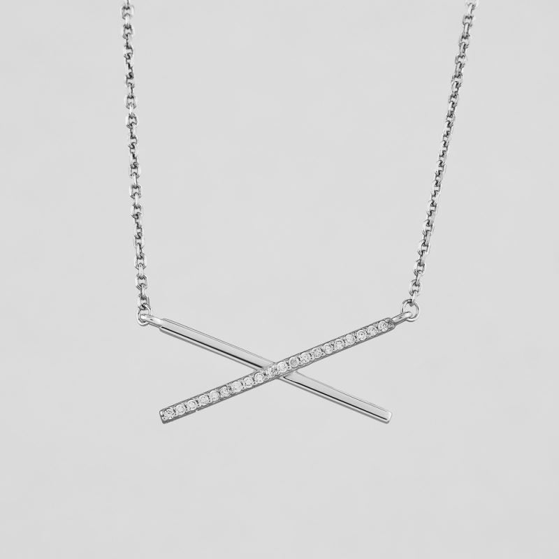 Flat Lines Necklace